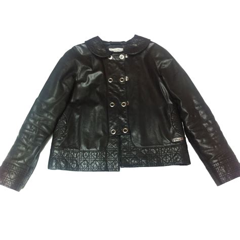 dior leather jacket women's|dior jacket price.